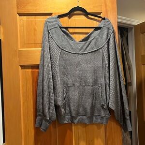 Off the shoulder sweater